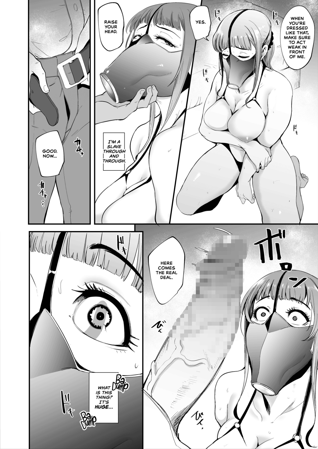 Hentai Manga Comic-Blowjob Mask Wife-Read-9